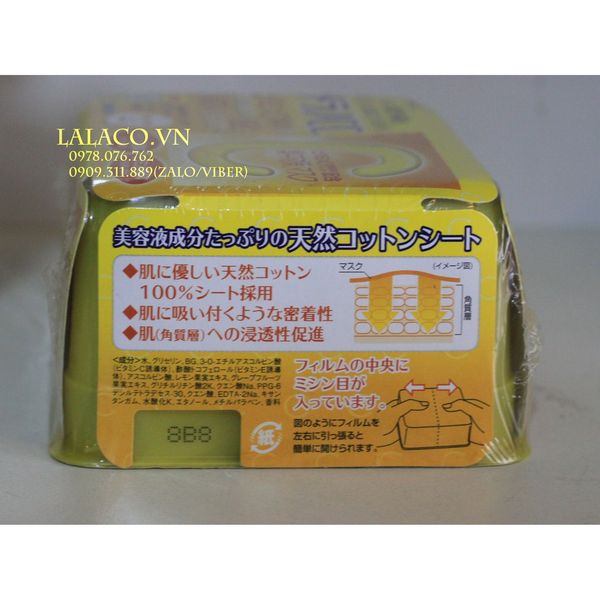 Mặt Nạ Dưỡng Trắng Da CC Melano 20 Miếng