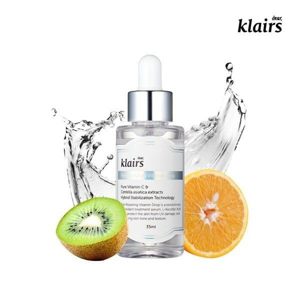 Tinh Chất Dear Klairs Dưỡng Sáng Và Làm Đều Màu Da Freshly Juiced Vitamin Drop 35ml