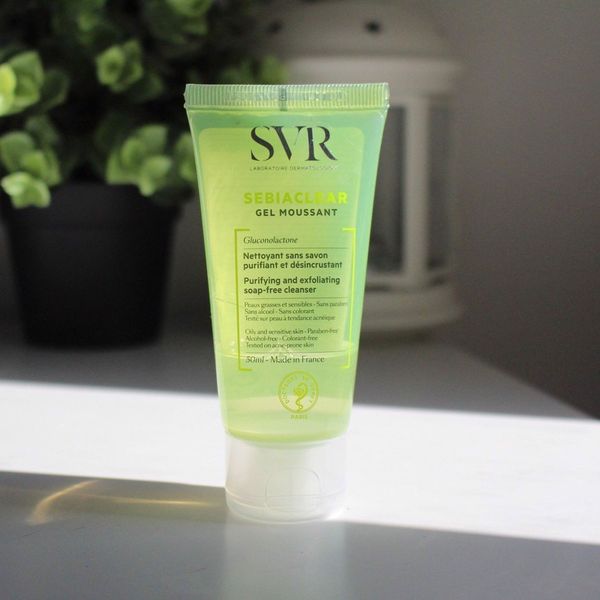Sữa rửa mặt SVR cho da dầu, mụn không có xà phòng SVR Sebiaclear Gel Moussant 55ml /200 ml /400ml