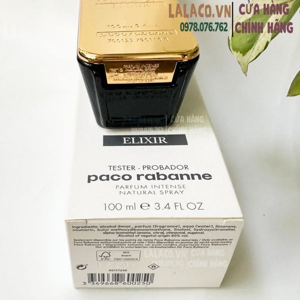 Nước Hoa Nam PACO RABANNE 1 MILLION ELIXIR PARFUM INTENSE 100ML [2022]