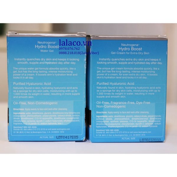 Kem Dưỡng Ẩm Neutrogena Hydro Boost Water Gel 48g