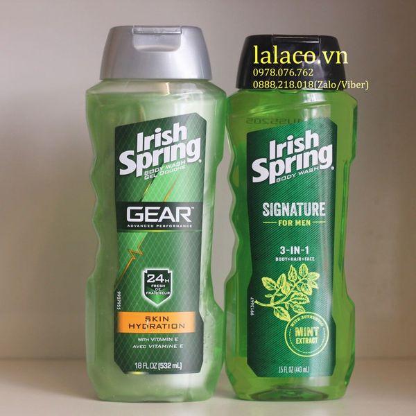 Sữa tắm nam Irish Spring 532 ml