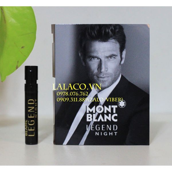 Vial Nước hoa Montblanc Legend Night 1.2ml