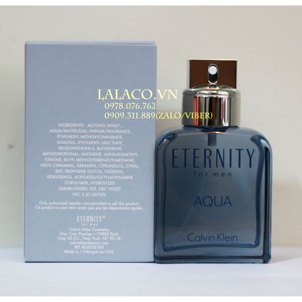 Nước hoa Calvin Klein Eternity Aqua 100ml