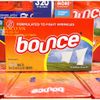 Hộp Giấy Thơm Quần Áo Bounce 160 tờ - renewing freshness của Mỹ, giấy thơm dùng cho máy sấy, ướp quần áo