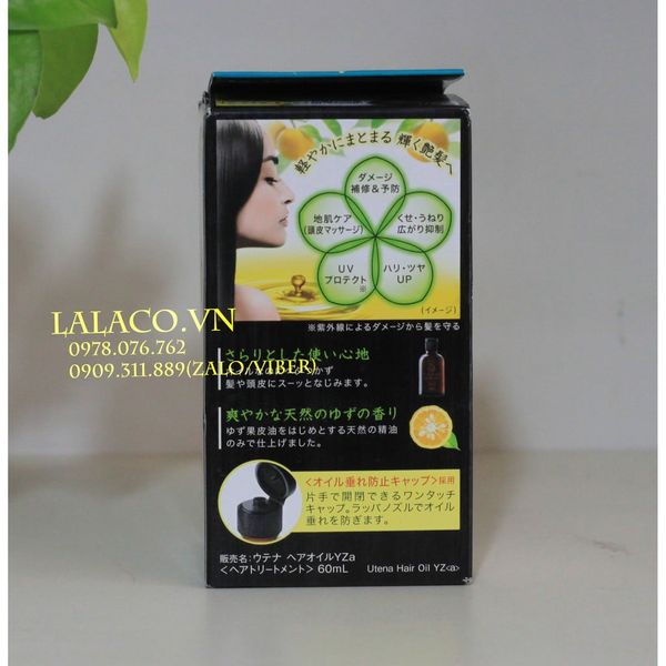 Tinh Dầu Kích Mọc Tóc Utena Yuzu Oil 60ml