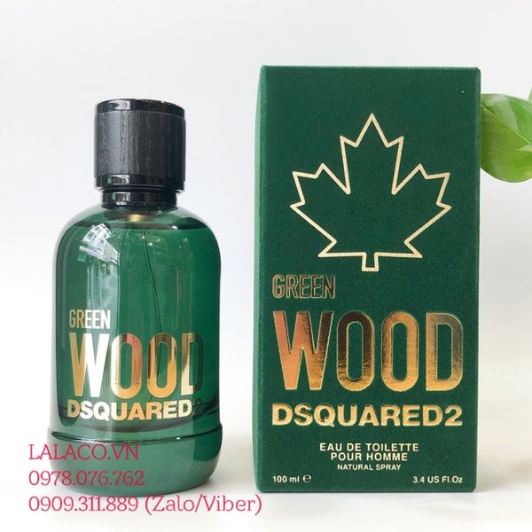 Nước hoa Nam DSQUARED2 Green Wood Pour Homme EDT 100ml