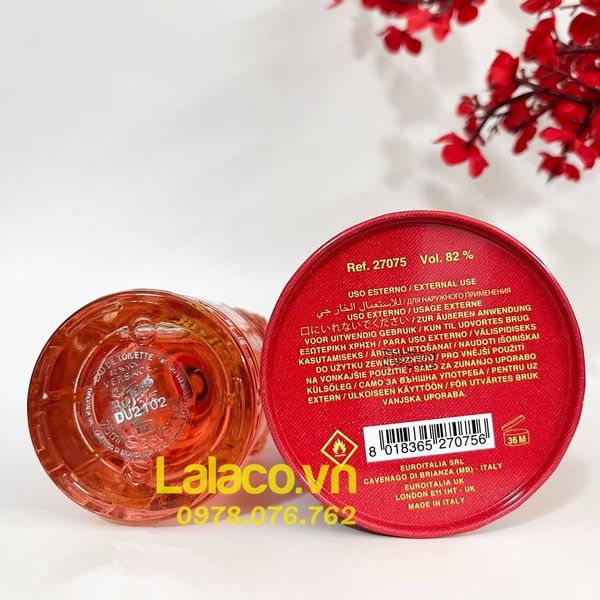 Nước Hoa Nữ Versace Versus Red Jeans EDT 75ml - Versace lon đỏ