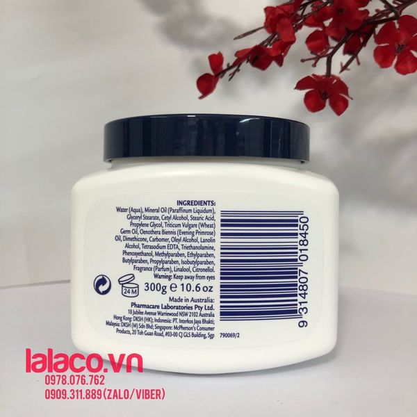 Kem Dưỡng Da Mềm Mịn Redwin Vitamin E Cream hộp 300g Của Úc