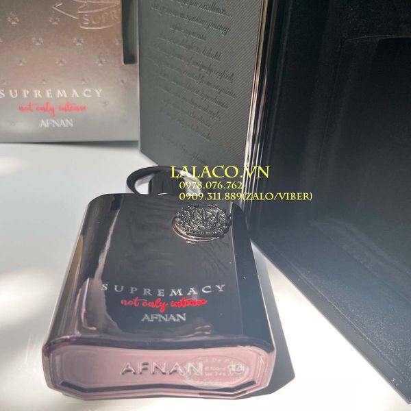 Nước Hoa Nam Afnan Supremacy Not Only Intense EDP - New Luxury Collection 100ml