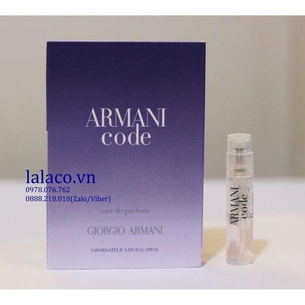Nước hoa Vial Armani Code 1.2ml