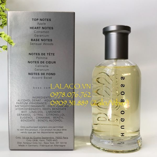 Nước hoa nam Hugo Boss Bottled 100ml