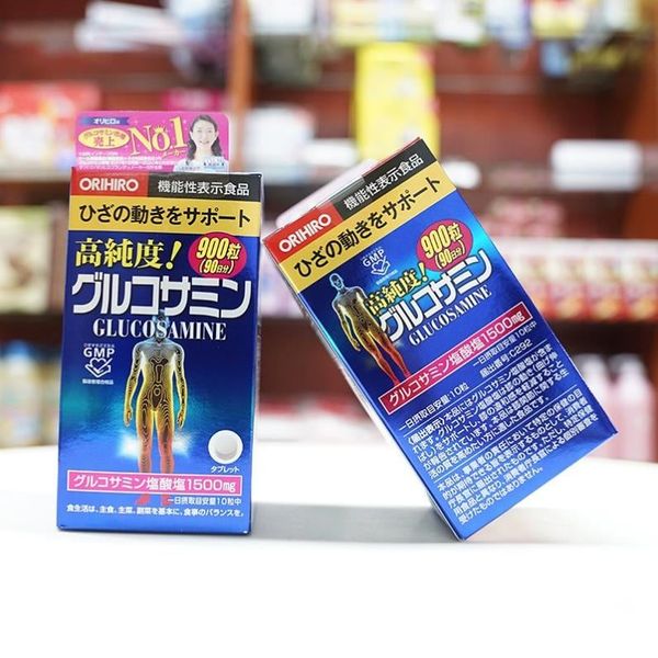 Viên uống bổ sung Glucosamine ORIHIRO Nhật Bản giảm đau xương khớp 900 viên - 950 viên