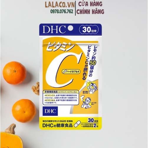 Viên Uống Vitamin C DHC giúp sáng da, mờ thâm, tăng cường đề kháng Nhật Bản