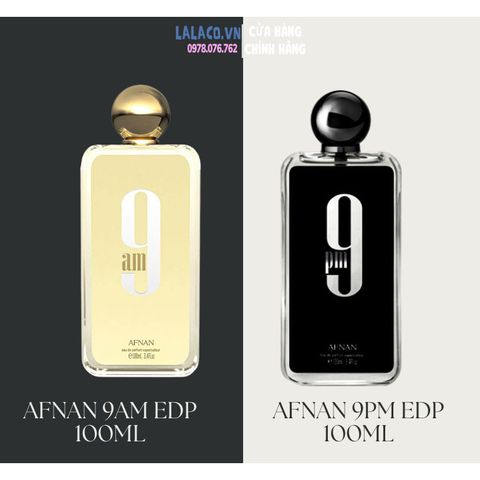 Nước hoa Unisex Afnan 9am & 9pm EDP 100ml