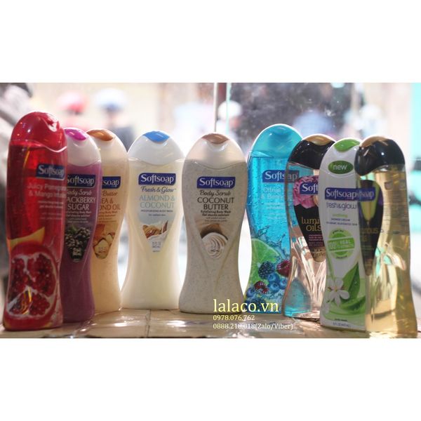 Sữa tắm Softsoap Mỹ 443ml
