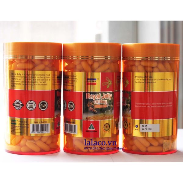 Sữa Ong Chúa Úc 1610mg - Costar Royal Jelly 1610mg