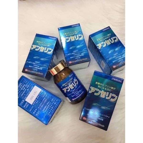 [ Date 2026 ] Viên uống hỗ trợ phòng chống và giảm Gout Anserine Minami Nhật Bản