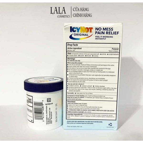 Dầu nóng Icy Hot Mỹ
