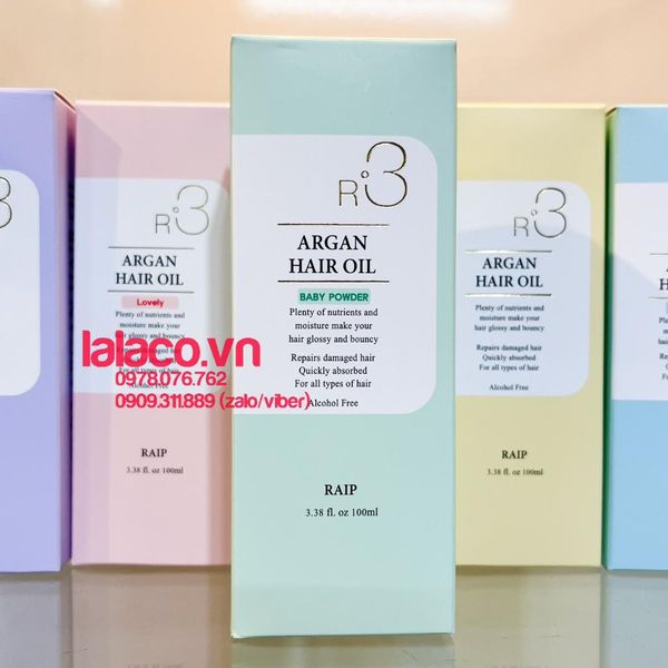 Tinh Dầu dưỡng tóc R3 Argan Hair Oil 100ml
