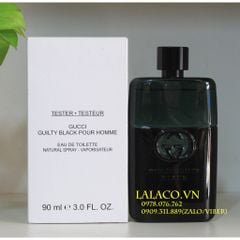 [Tester] Nước Hoa Nam Gucci Guilty Black Pour Homme 90ml