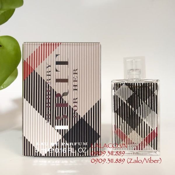 [Mini] Nước hoa Nam & Nữ Burberry Brit 5ml - Hàng Pháp