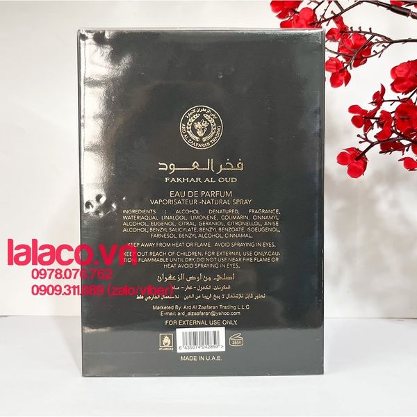 Nước Hoa Nam Dubai FAKHAR AL OUD EDP 100ML