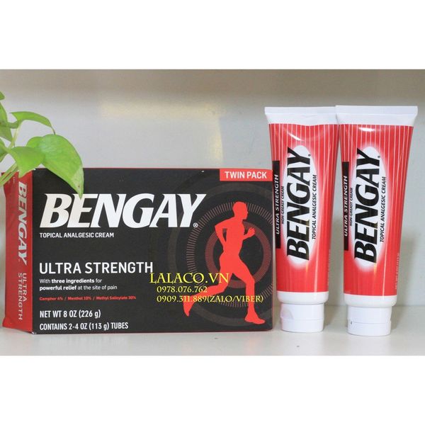 Kem Xoa Bóp Giảm Đau Bengay Ultra Strength 113g Của Mỹ