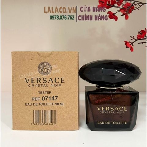 [Tester] Nước Hoa Nữ Versace Crystal Noir EDT 90ml;  Tinh tế, Nữ tính, Gợi cảm