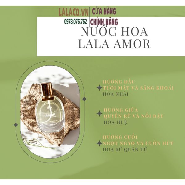 Nước Hoa Nữ LALA AMOR EDP 30ml
