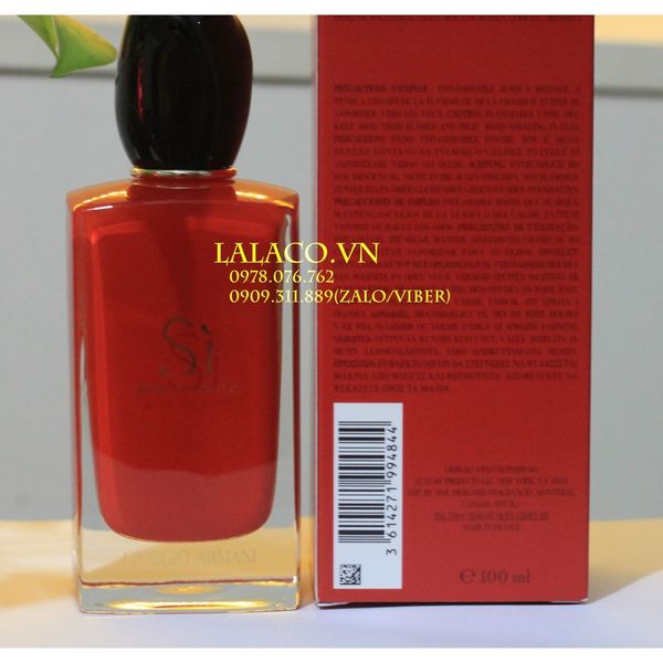 [ 30ml/100ml ]Nước hoa Nữ Giorgio Armani Sì Passione - Sì đỏ hàng Pháp