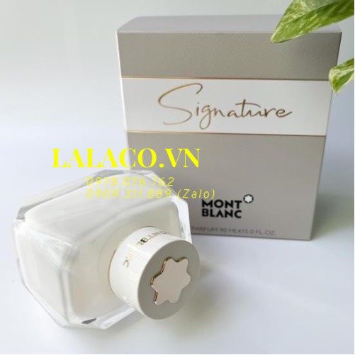 Nước Hoa Nữ MontBlanc Signature EDP For Women 90ml - phong cách Nữ tính, nhẹ nhàng, quyến rũ