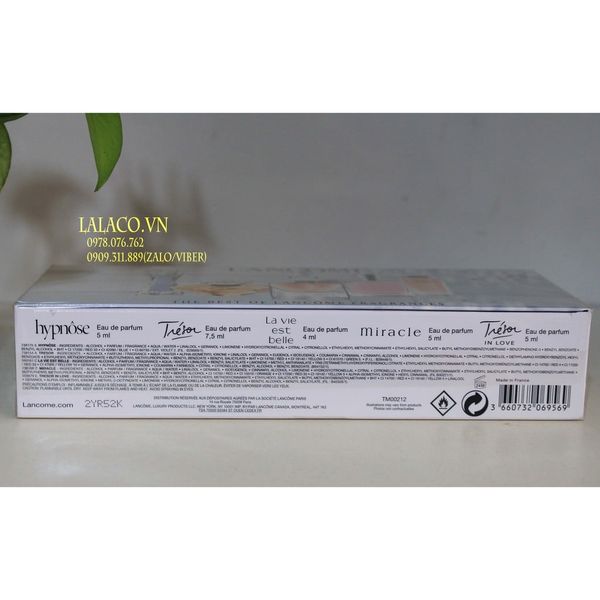 [ Tách set mini ] Nước hoa mini LANCOME