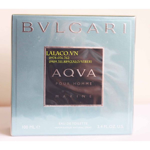 Nước Hoa Nam Bvlgari Aqva Pour Homme Marine 100ml