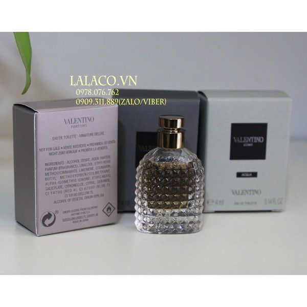 Nước hoa mini Valentino Uomo 4ml