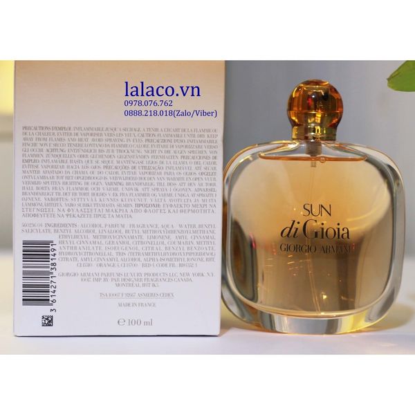 Nước hoa Giorgio Armani Sun di Gioia EDP 100ml