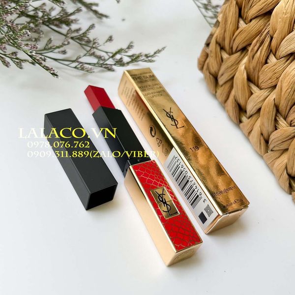Son YSL Slim Wild Collector Crocrodile Series 119 Light Me Red 2.2gr ( Phiên Bản Đặc Biệt )