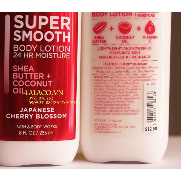 { Mẫu mới} Dưỡng thể Japanese Cherry Blossom BBW 236ml