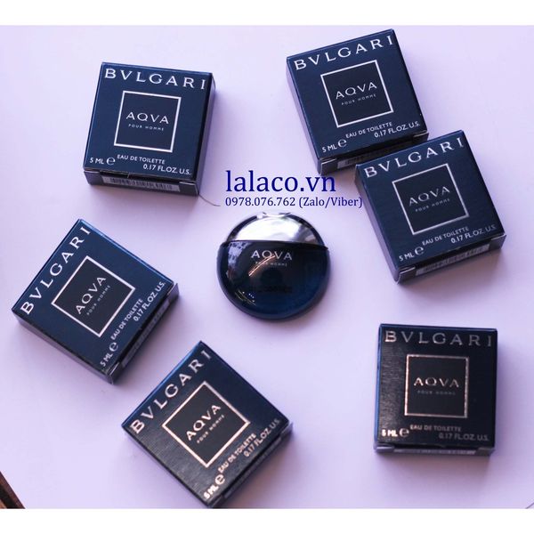 Nước hoa mini Bvlgari Aqua 5ml