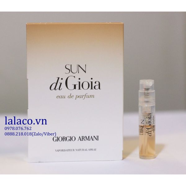 Nước Hoa Vial Sun Di Gioia 1.5ml