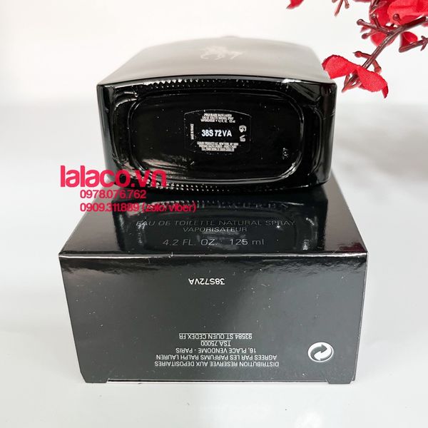 [Full seal] Nước Hoa Nam Ralph Lauren Polo Black EDT 125ml - quyến rũ & nam tính