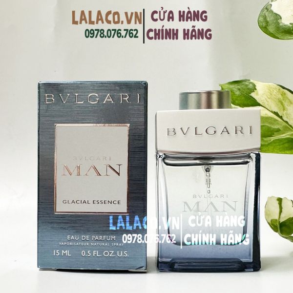 [15ml] Nước Hoa Nam BVLGARI EDP Terrae Essence/ Wood Essence/ Glacial Essence