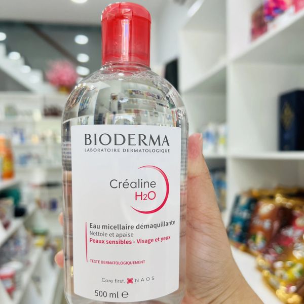 Nước tẩy trang Bioderma cho da dầu mụn, nhạy cảm - Bioderma Sensibio + Sebium H2O 500ml