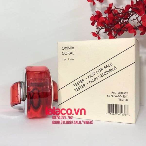[Tester] Nước hoa Nữ Bvlgari Omnia Coral EDT 65ml