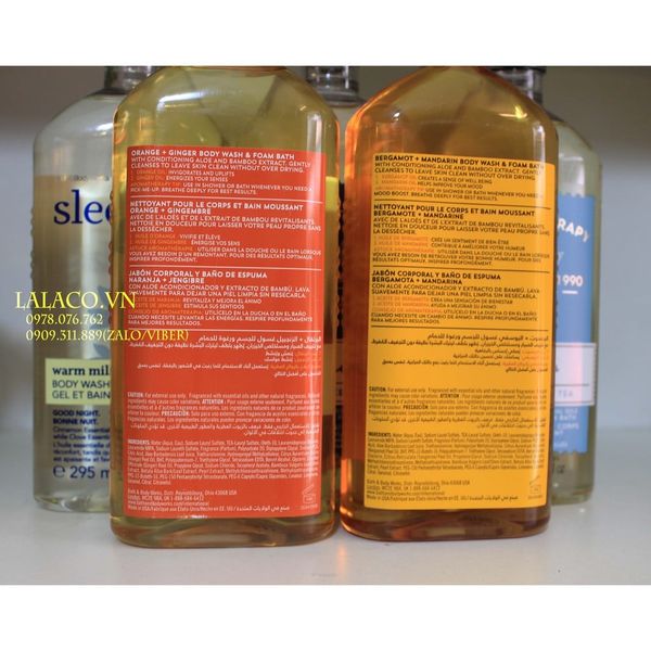 Sữa Tắm Thư giãn Bath & Body Works Aromatherapy Body Wash 295ml