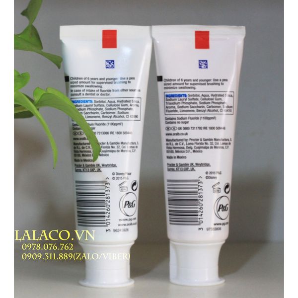 Kem đánh răng cho trẻ em Oral-B Stages 75ml