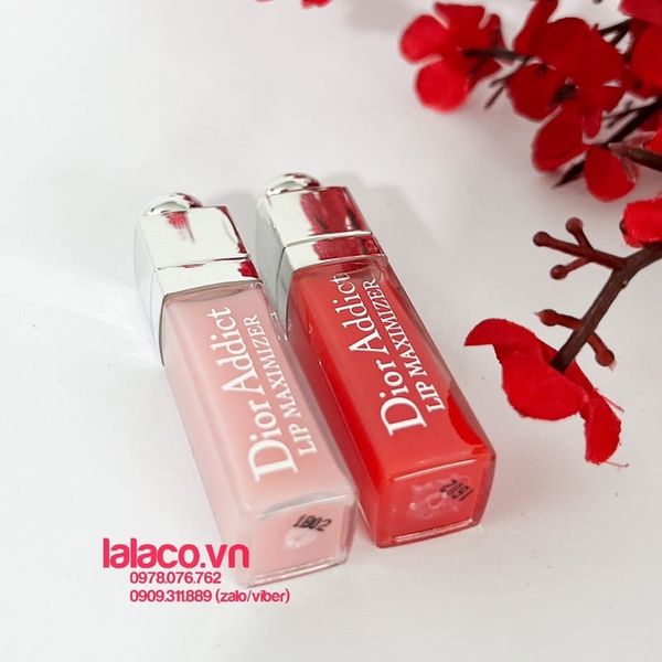 [ 2ml - Hàng auth ] Son Dưỡng Môi Dior Addict Lip Maximizer Mini - Hàng Pháp