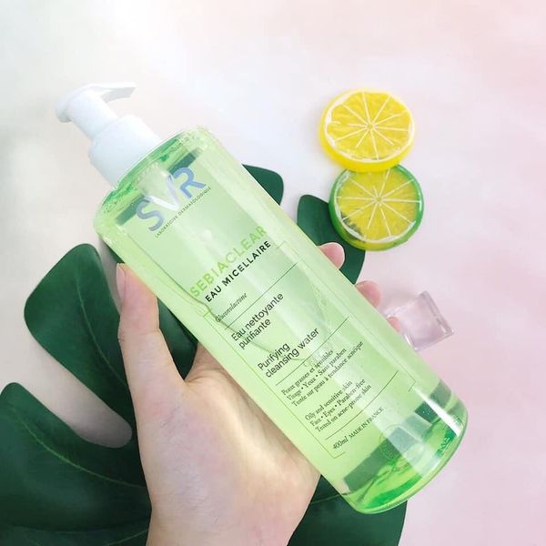 Sữa rửa mặt SVR cho da dầu, mụn không có xà phòng SVR Sebiaclear Gel Moussant 55ml /200 ml /400ml
