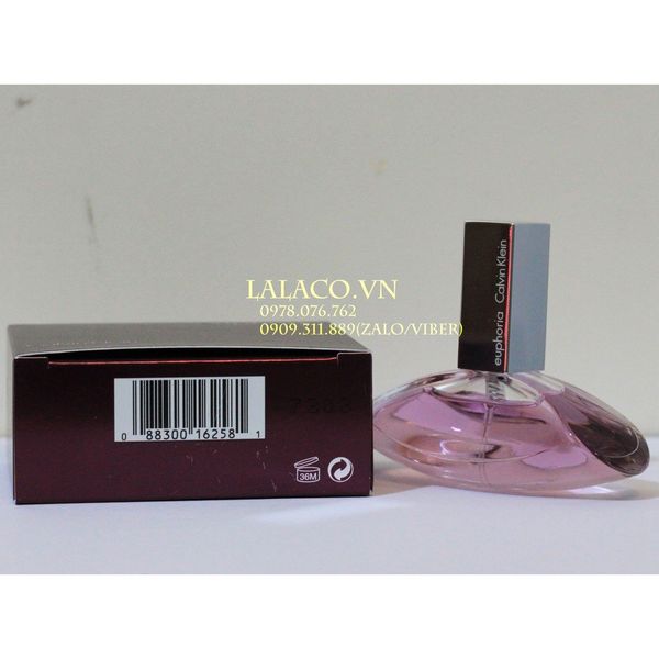 [15ml] Nước hoa Nữ Calvin Klein Euphoria Eau de Parfum, có vòi xịt mùi hương ngọt ngào và tươi mới