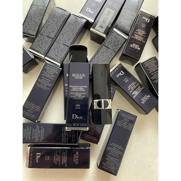 Son Dior Rouge Lipstick Satin Màu 999 Đỏ Tươi Mini  1.5g